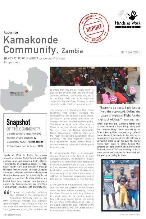 Kamakonde-Community-Profile-2018